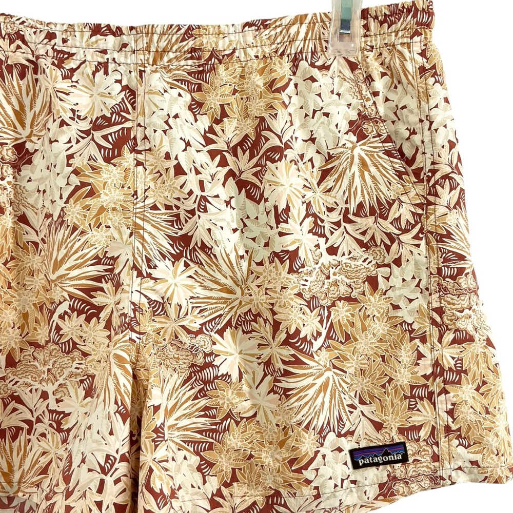 Patagonia Baggies NetPlus Shorts Men's XL Floral Swim Beach Hiking NWOT - Picture 7 of 7
